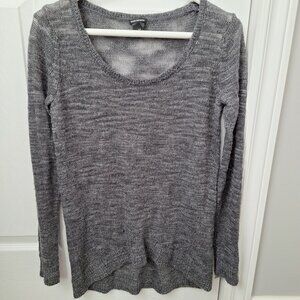 Club Monaco Grey Wool Blend Knit Sweater